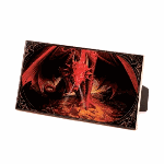 Crimson Dragon Art Tile