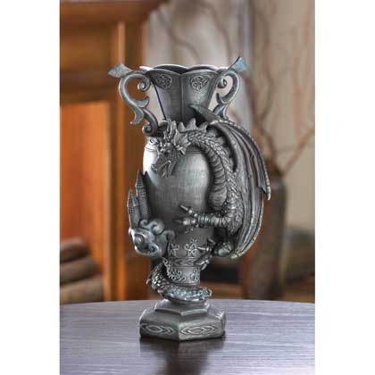 Black Dragon Decorative Vase